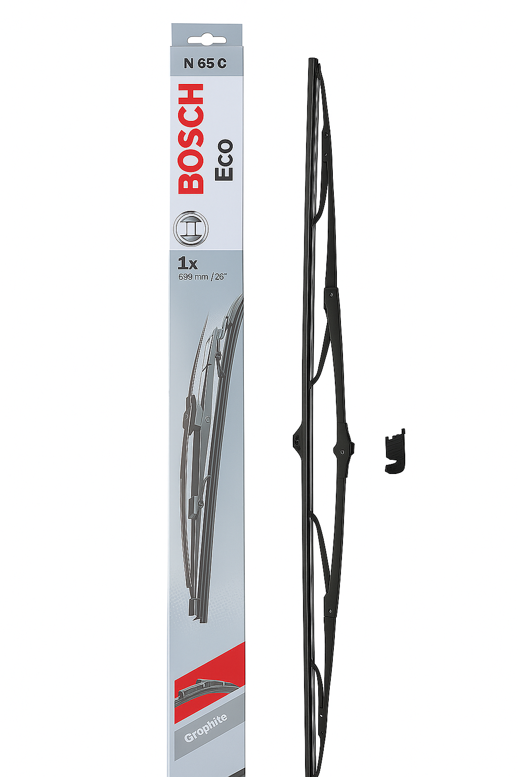 Bosch N65 Eco Truck Silecek 650mm (65cm) Tekli - 3397015409