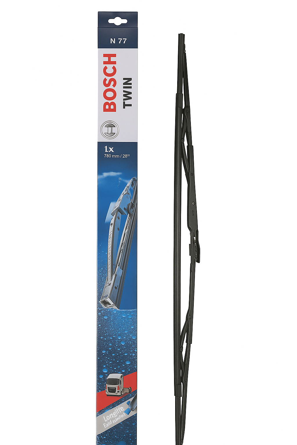 Bosch  0018207245 N77 Silecek 700mm (70cm) Twin Actros Arocs Euro 6