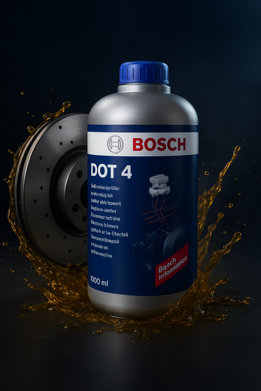Bosch 1987479107  DOT 4  Fren Hidrolik Yağı 1000 Gr
