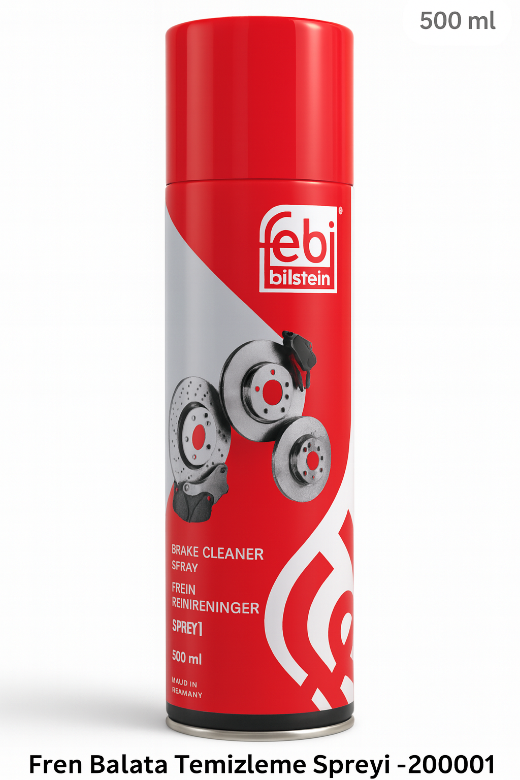 Febi 200001 Fren Balata Temizleme Spreyi 500 ML